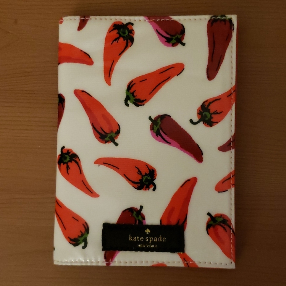 Kate Spade Daycation Chili Pepper Passport Holder